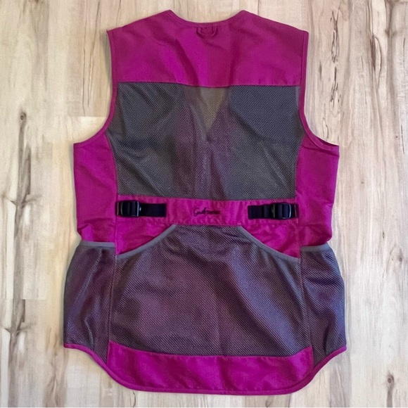 Gander Mountain GUIDE SERIES Purple Hunting Shooting Vest Mesh Women's Small - Picture 2 of 13